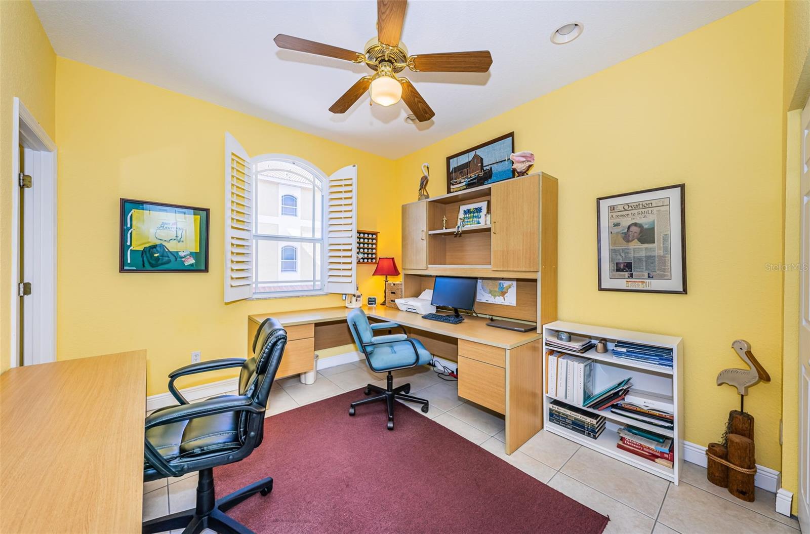 Bedroom 2 set up as an office. 2nd Level