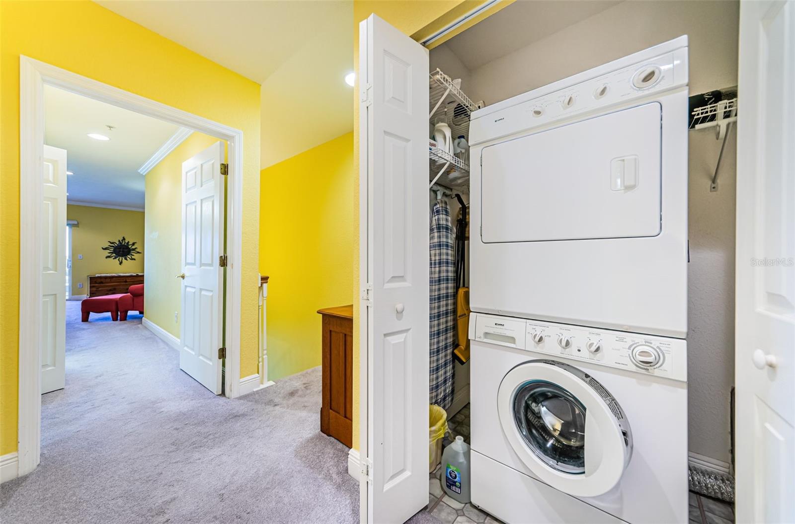 Washer and Dry Closet 3rd Level