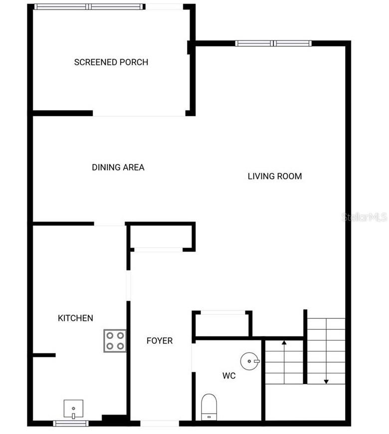 1st Level Floor Plan