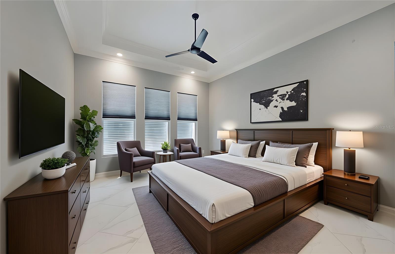 2nd bedroom on 1st floor