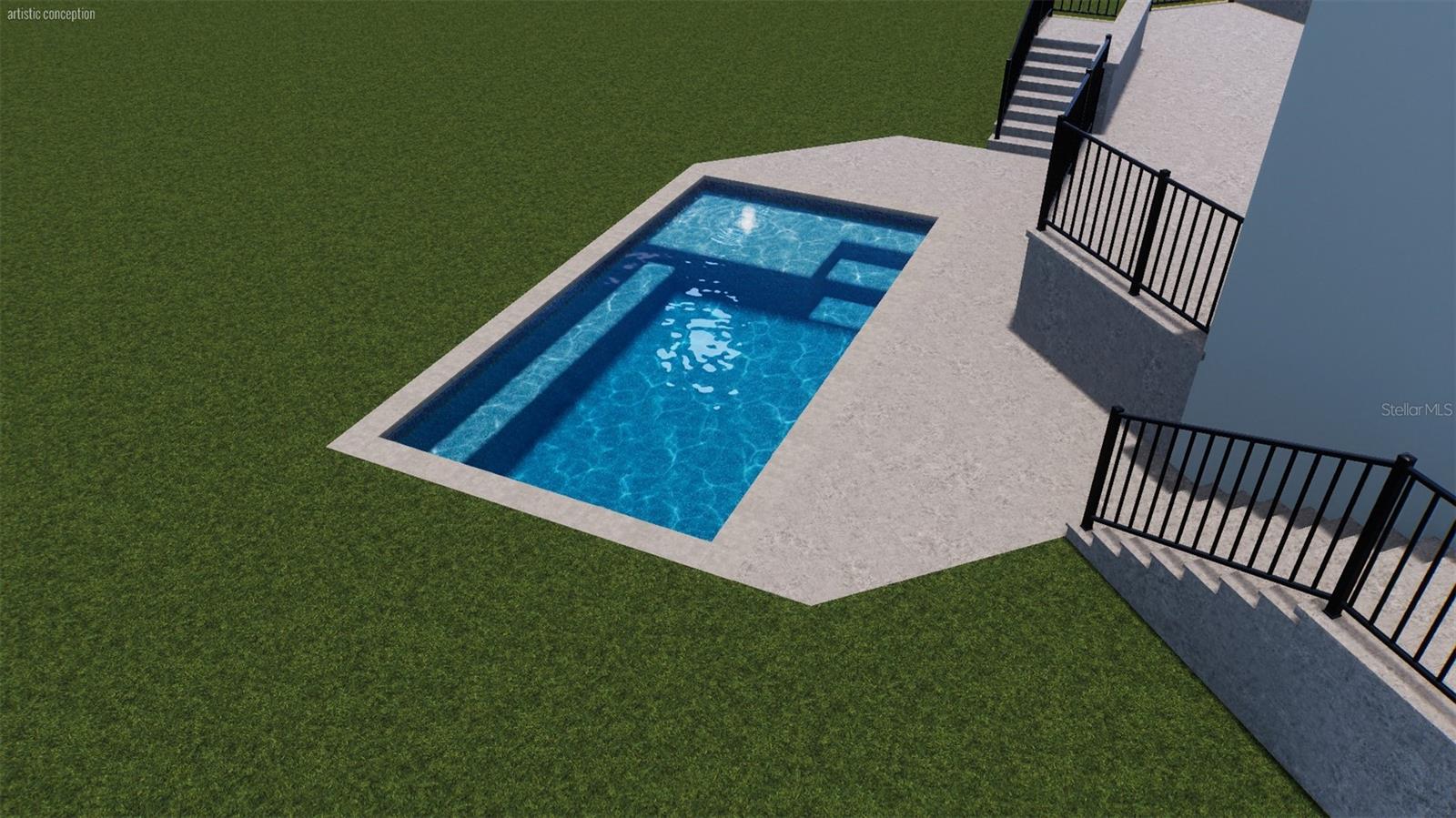 pool rendering
