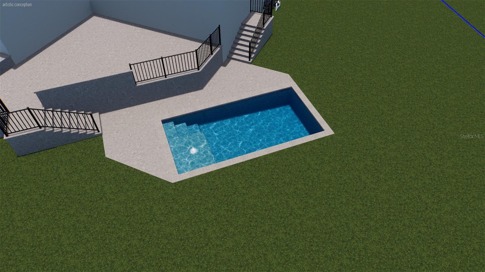 pool rendering