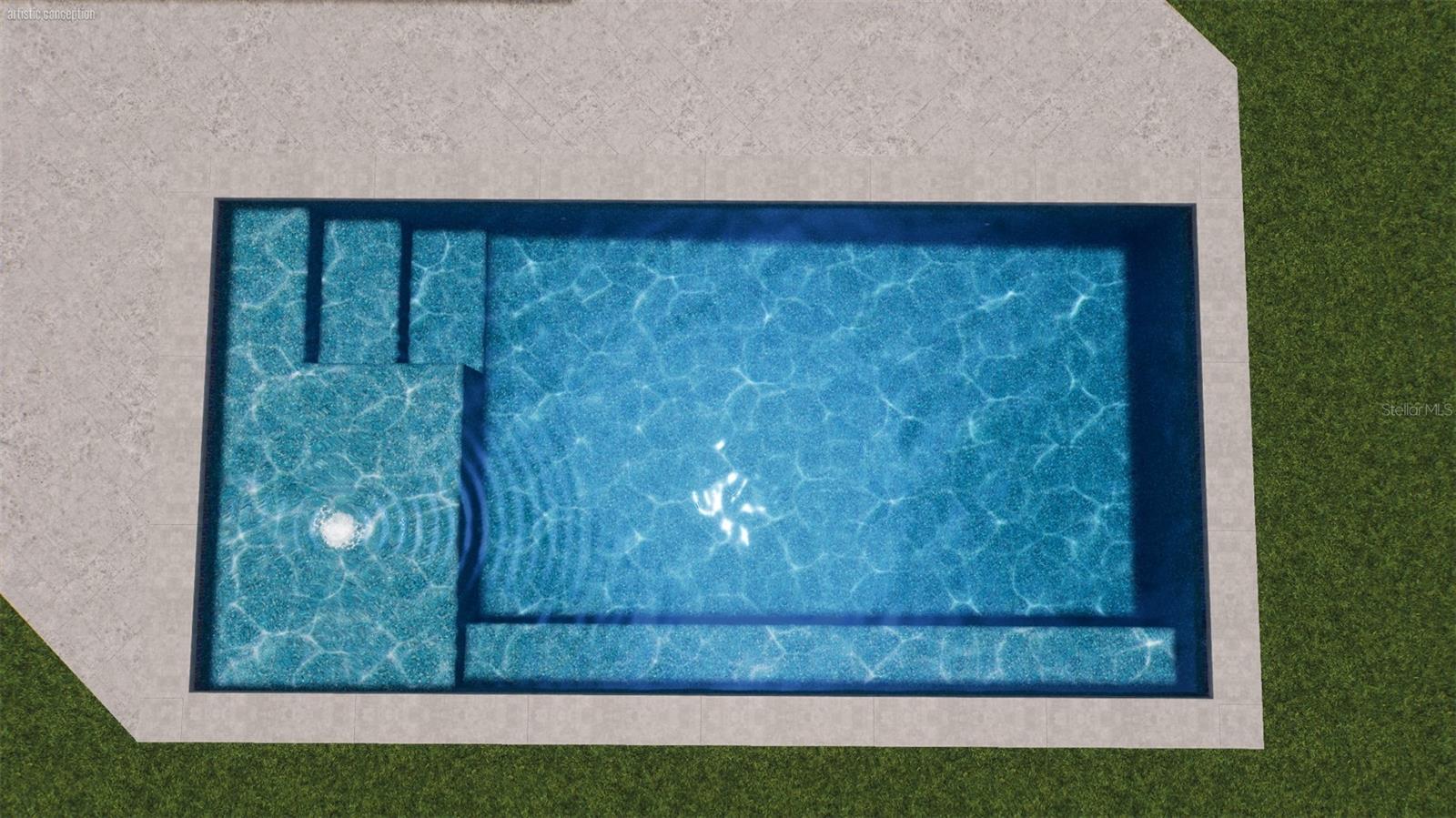 pool rendering