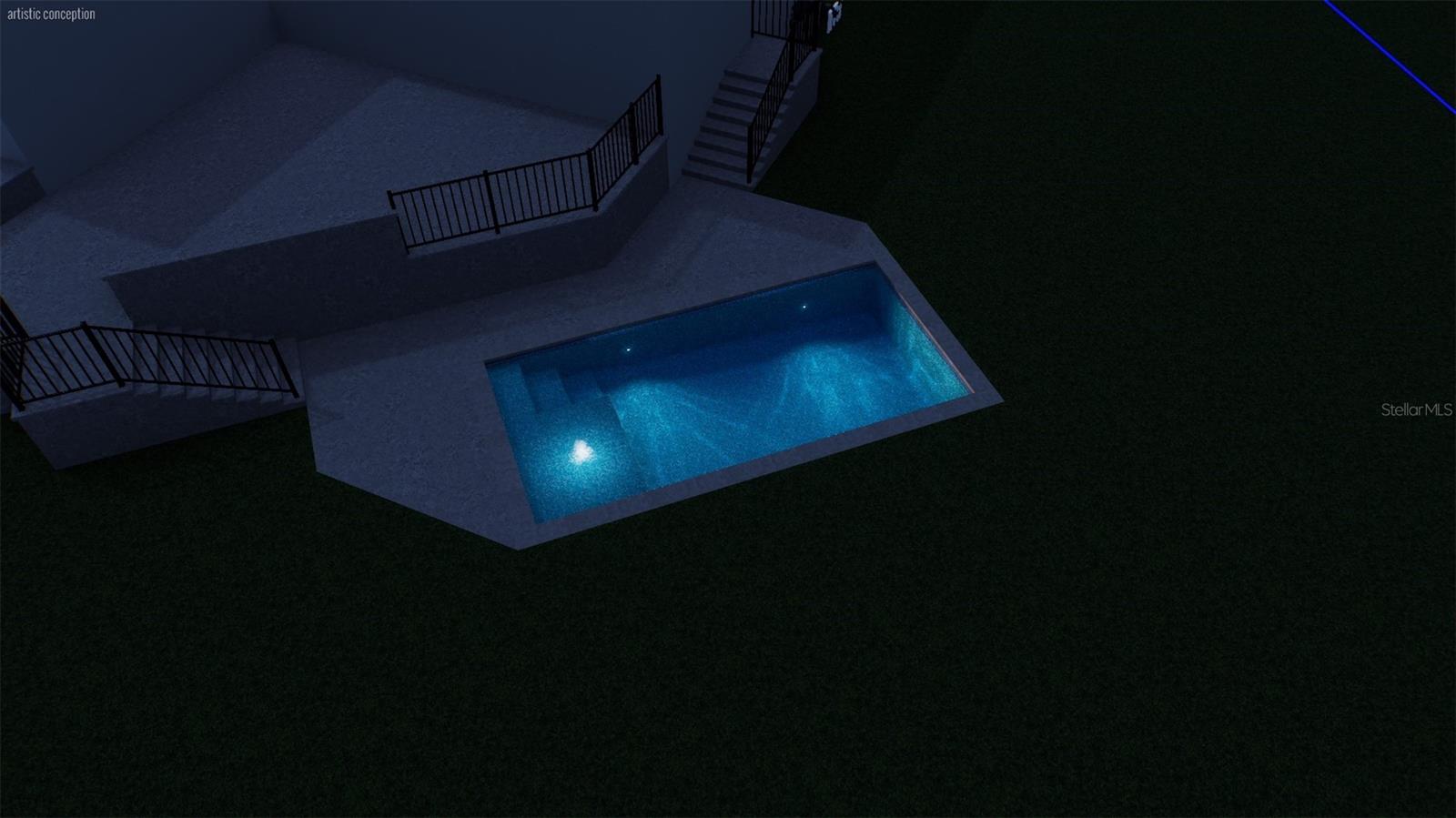 Pool rendering