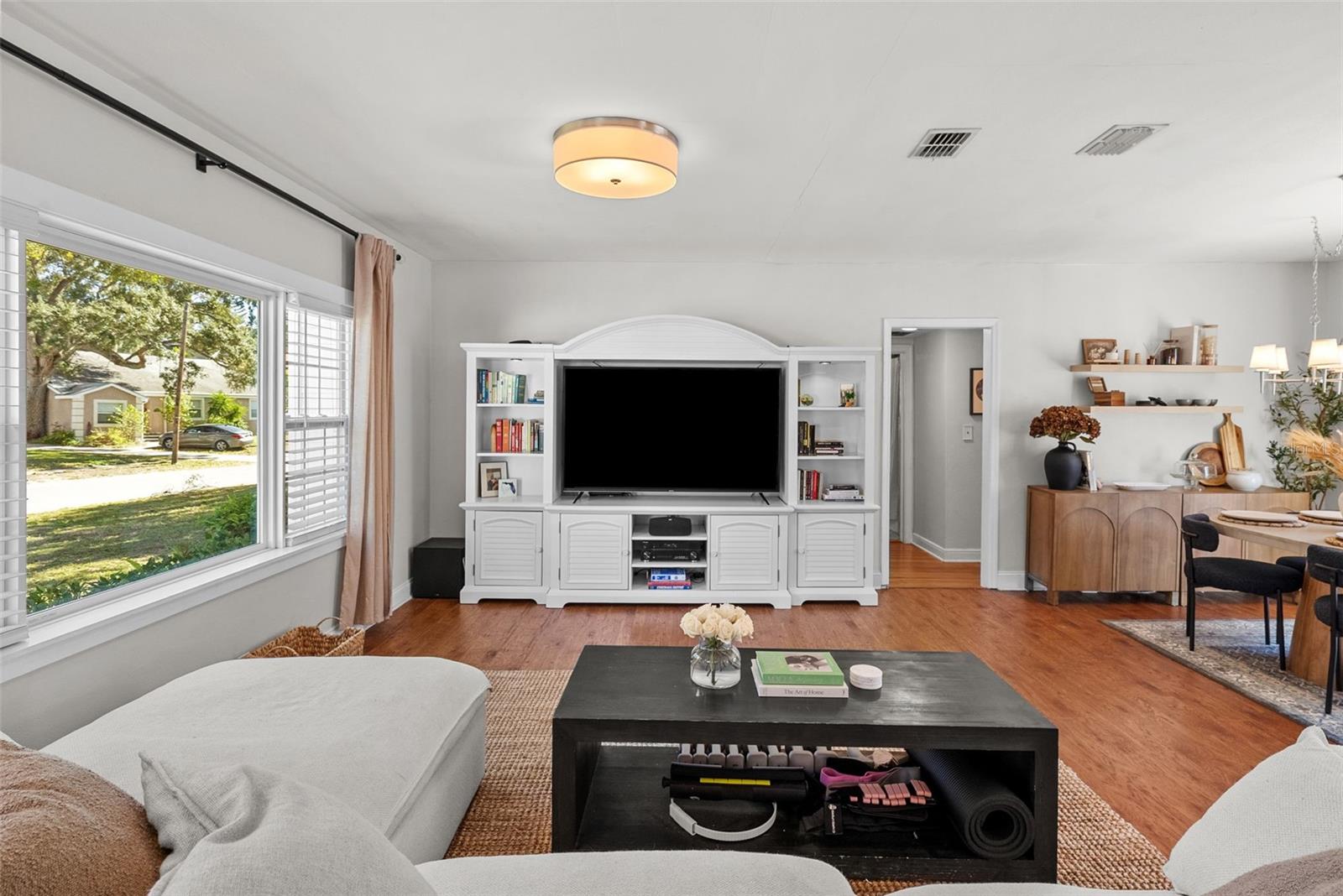 living room from entry