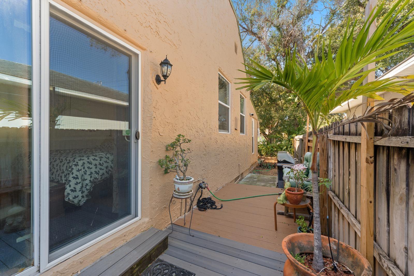 Primary Bedroom Courtyard