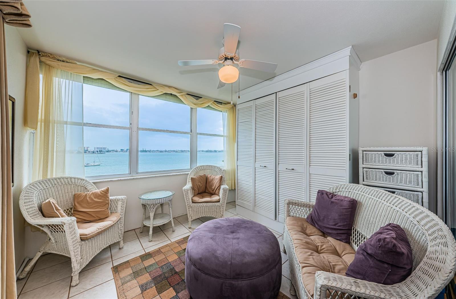 Sitting room off of the bedroom