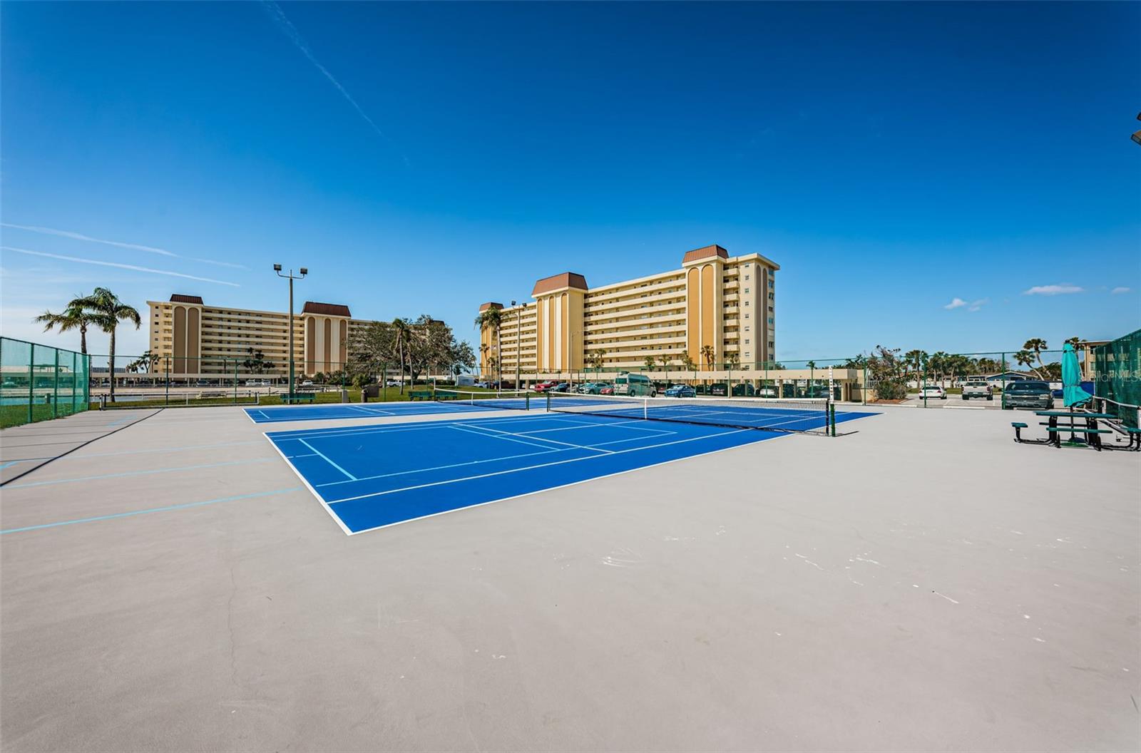 Tennis and pickle ball courts