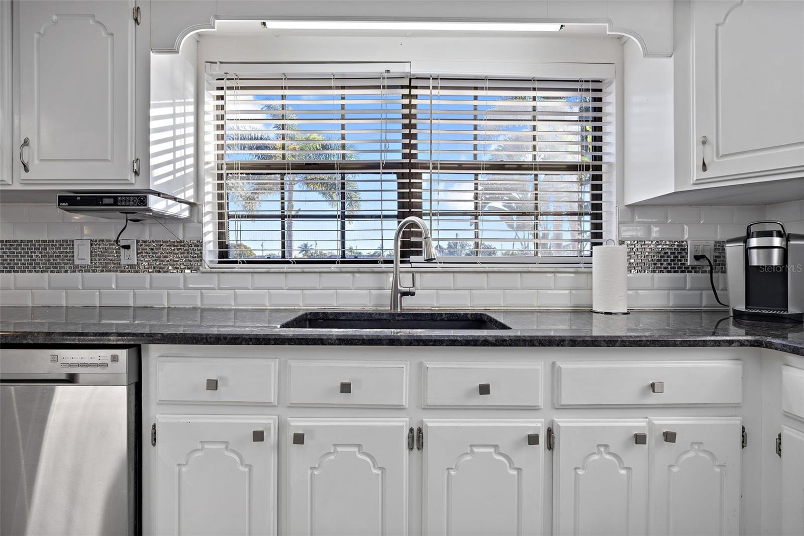 watch the manatees play while you wash dishes