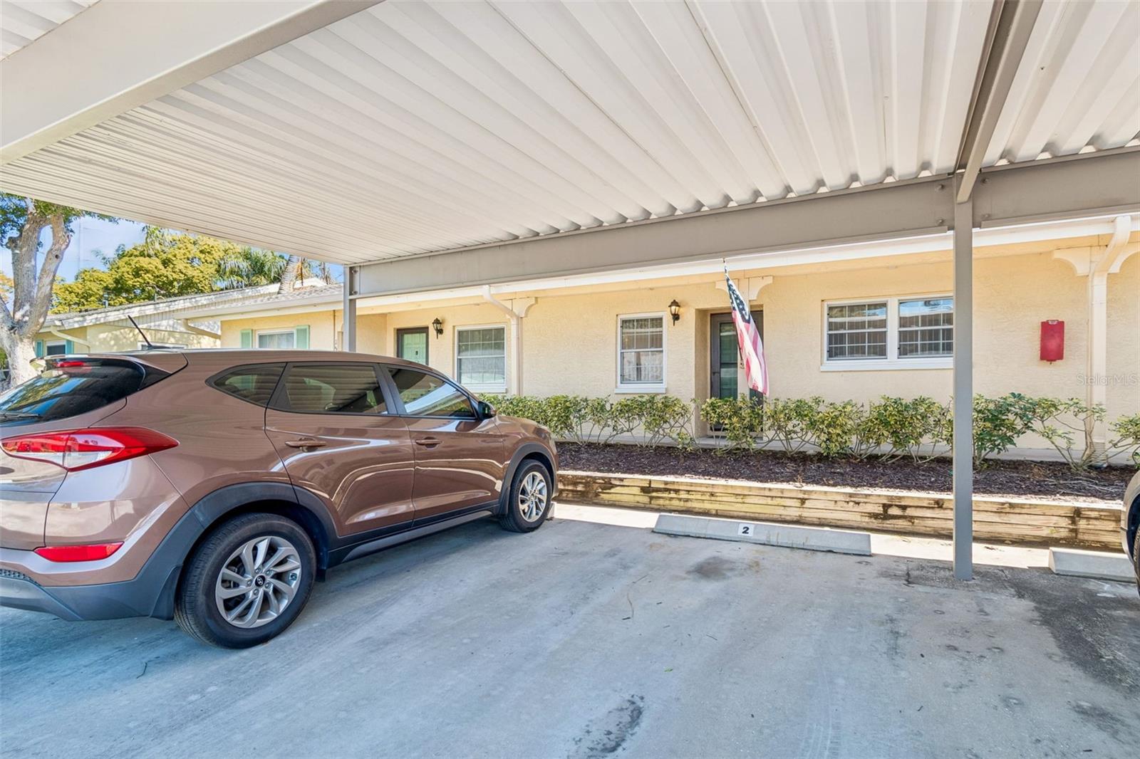 Carport Conveniently Located in Front of Unit
