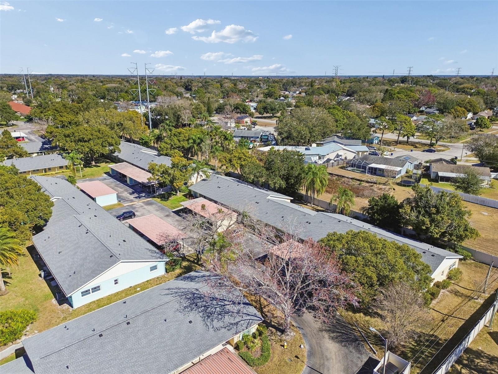 Aerial View of Community