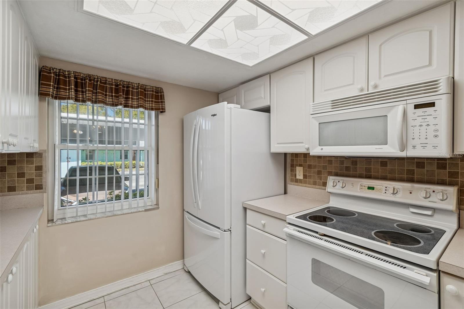 White Cabinets with Plenty of Storage