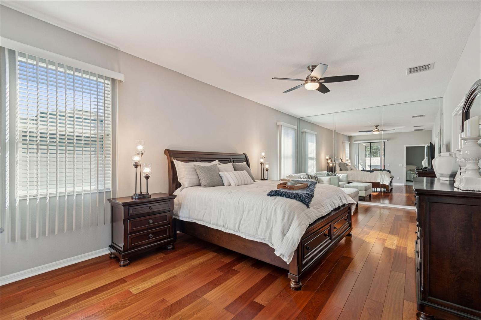 Upgraded oversized owner's retreat