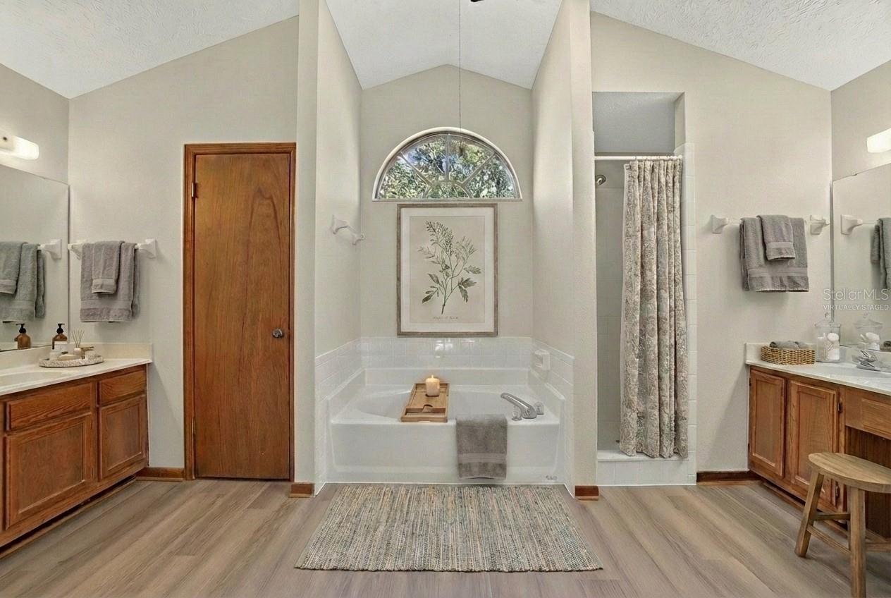 *Virtually Staged*  Primary Bath