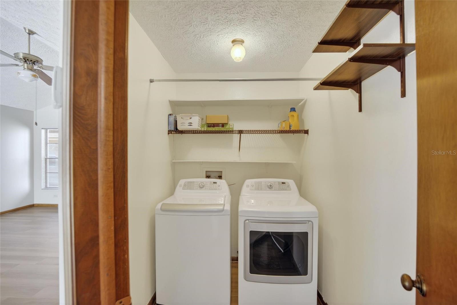 Inside Laundry right off the Kitchen
