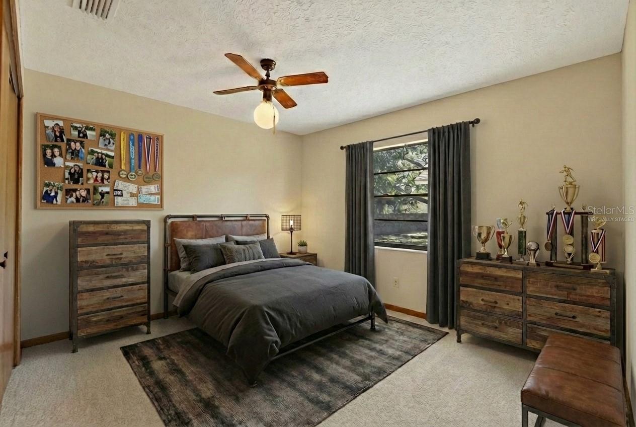 *Virtually Staged* Bedroom 3