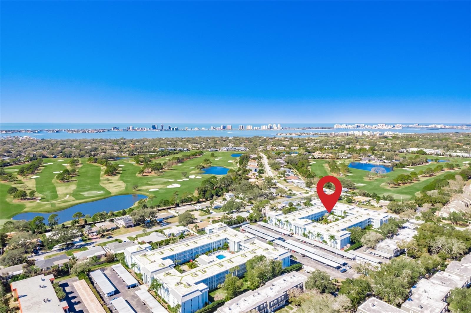 Aerial of BLDG 1/Pelican Golf Club/Gulf Of Mexico