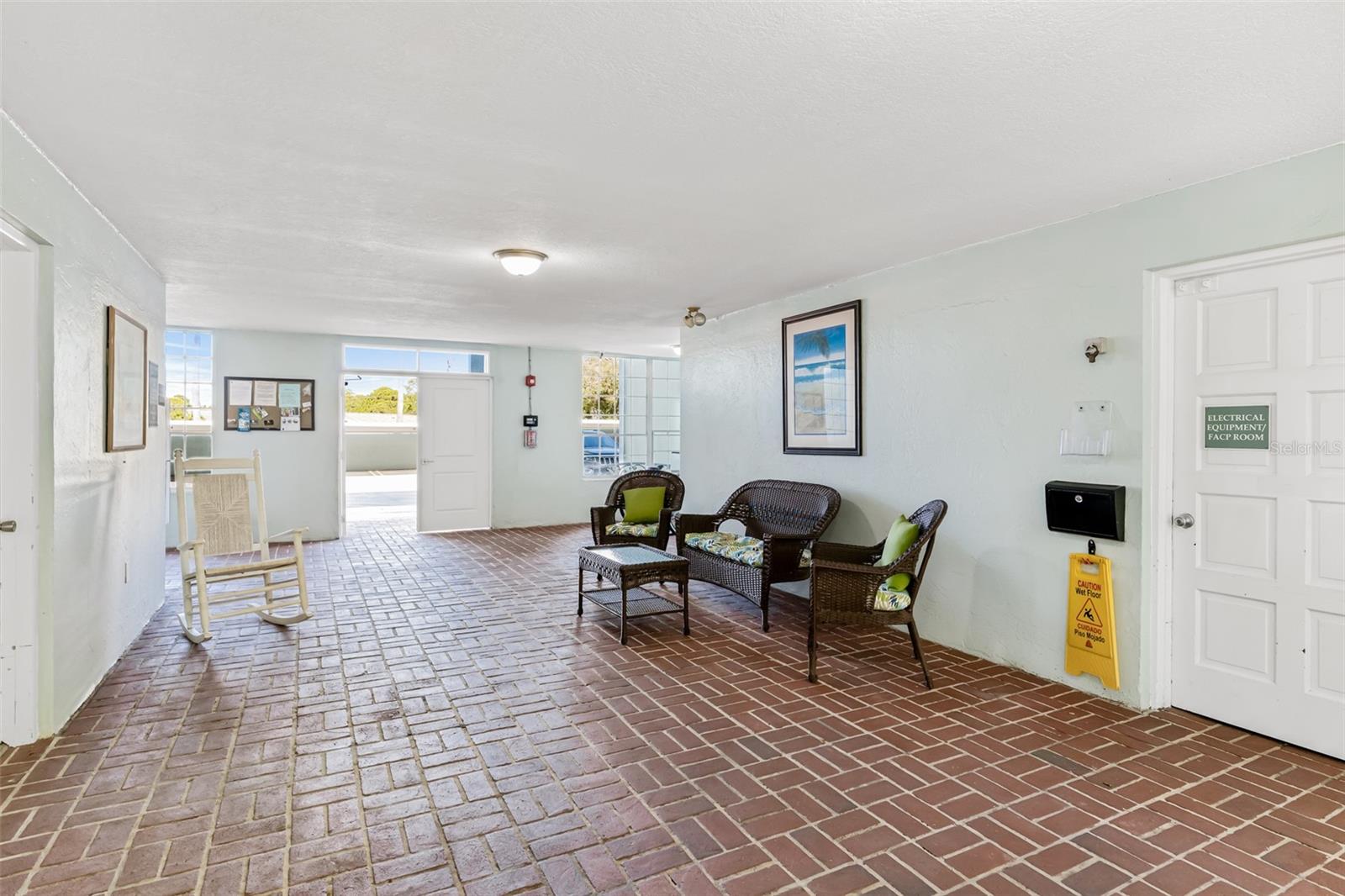 BFC (Belleair Forest Condo) Lobby Area