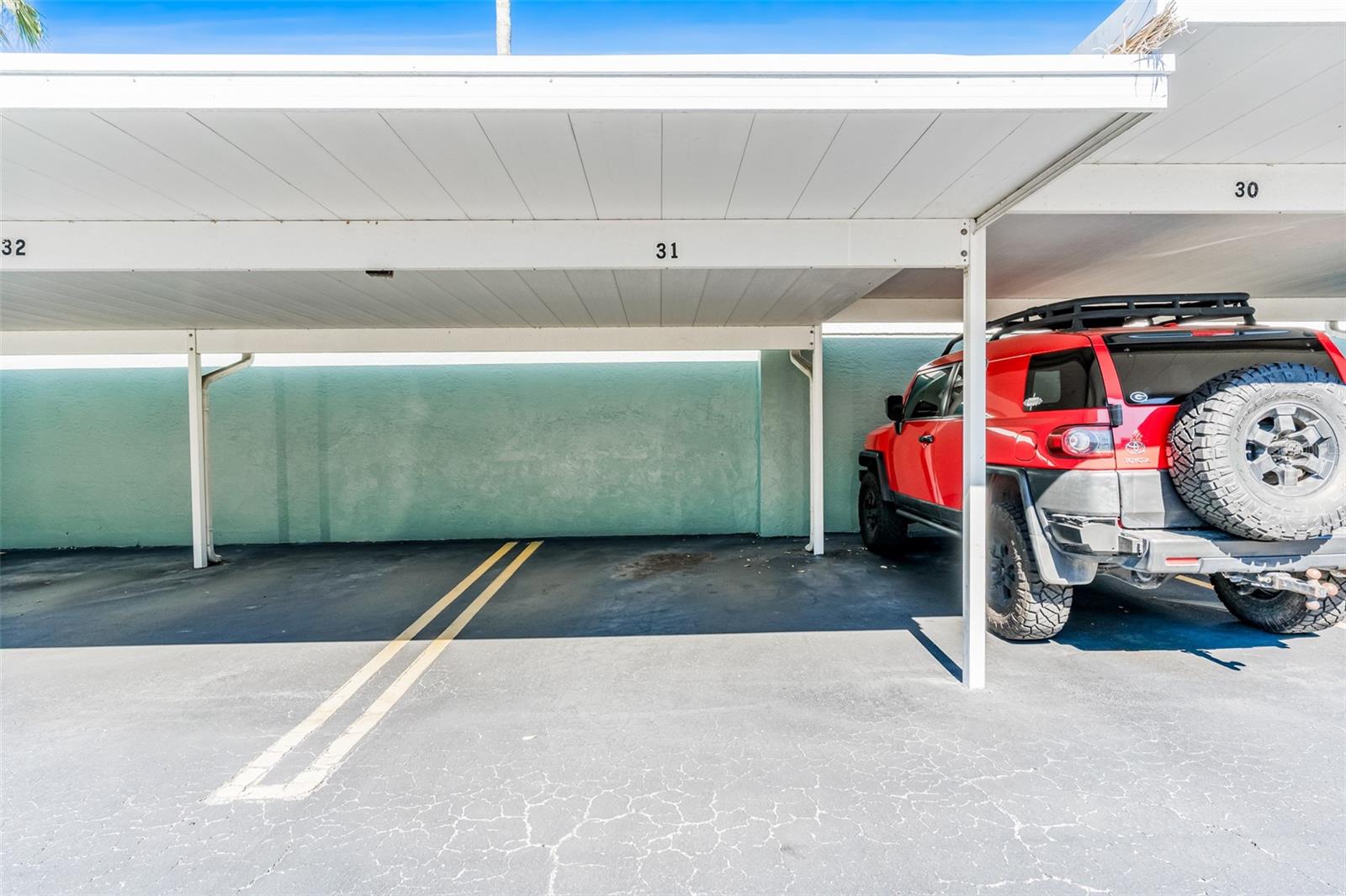 Deeded Carport Parking Space #31