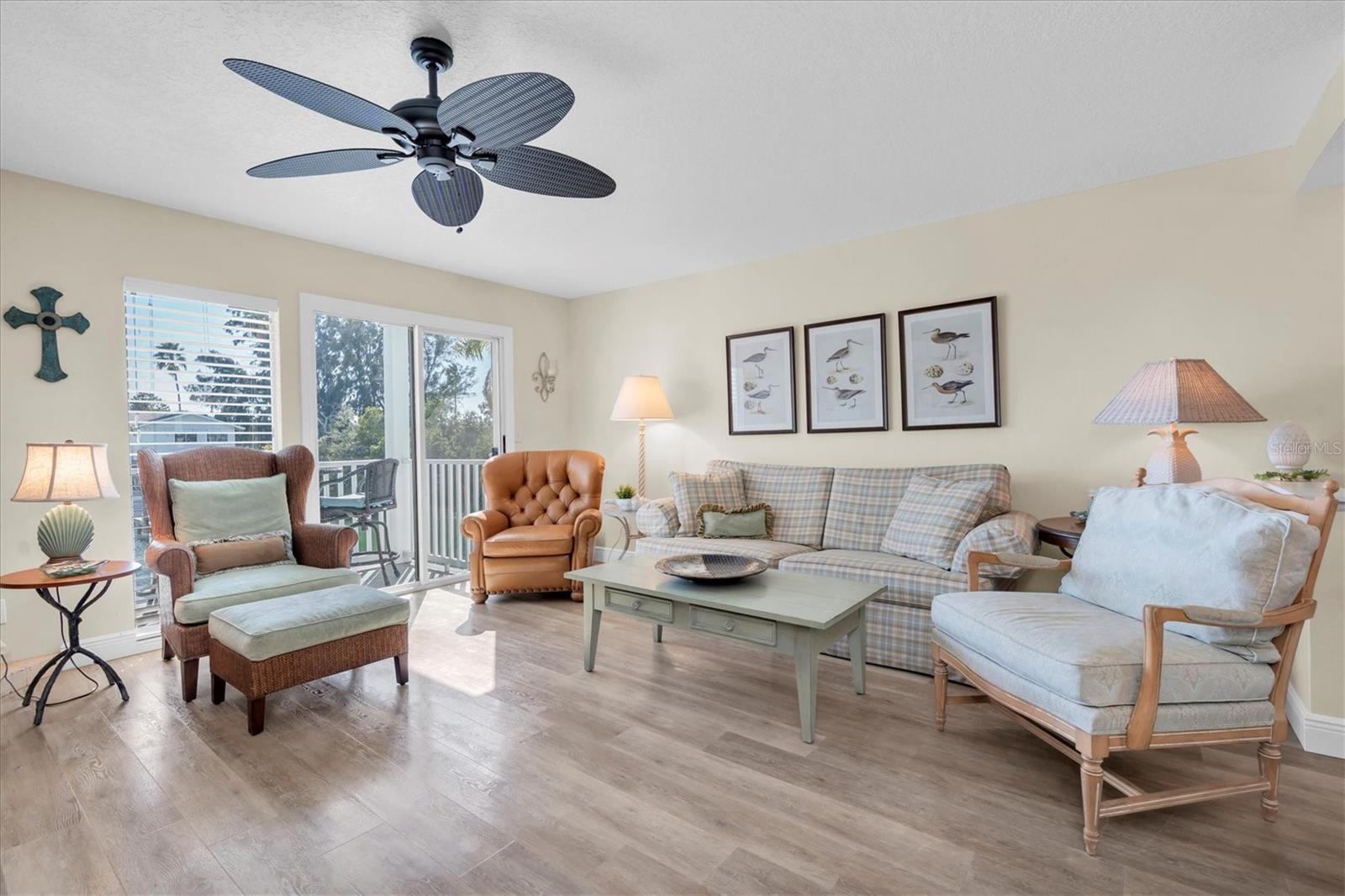 Fireplace in living room