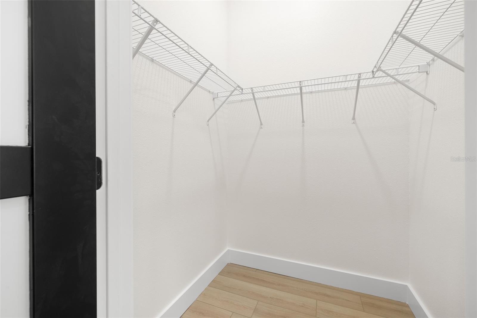 first closet in primary