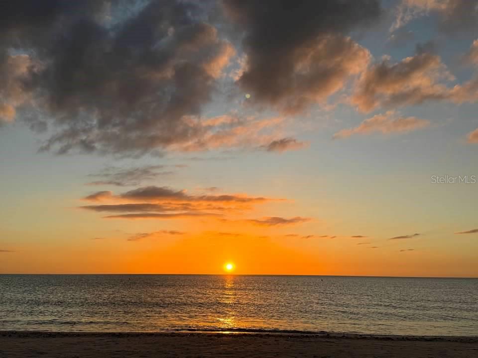 Sunset at Treasure Island Beach