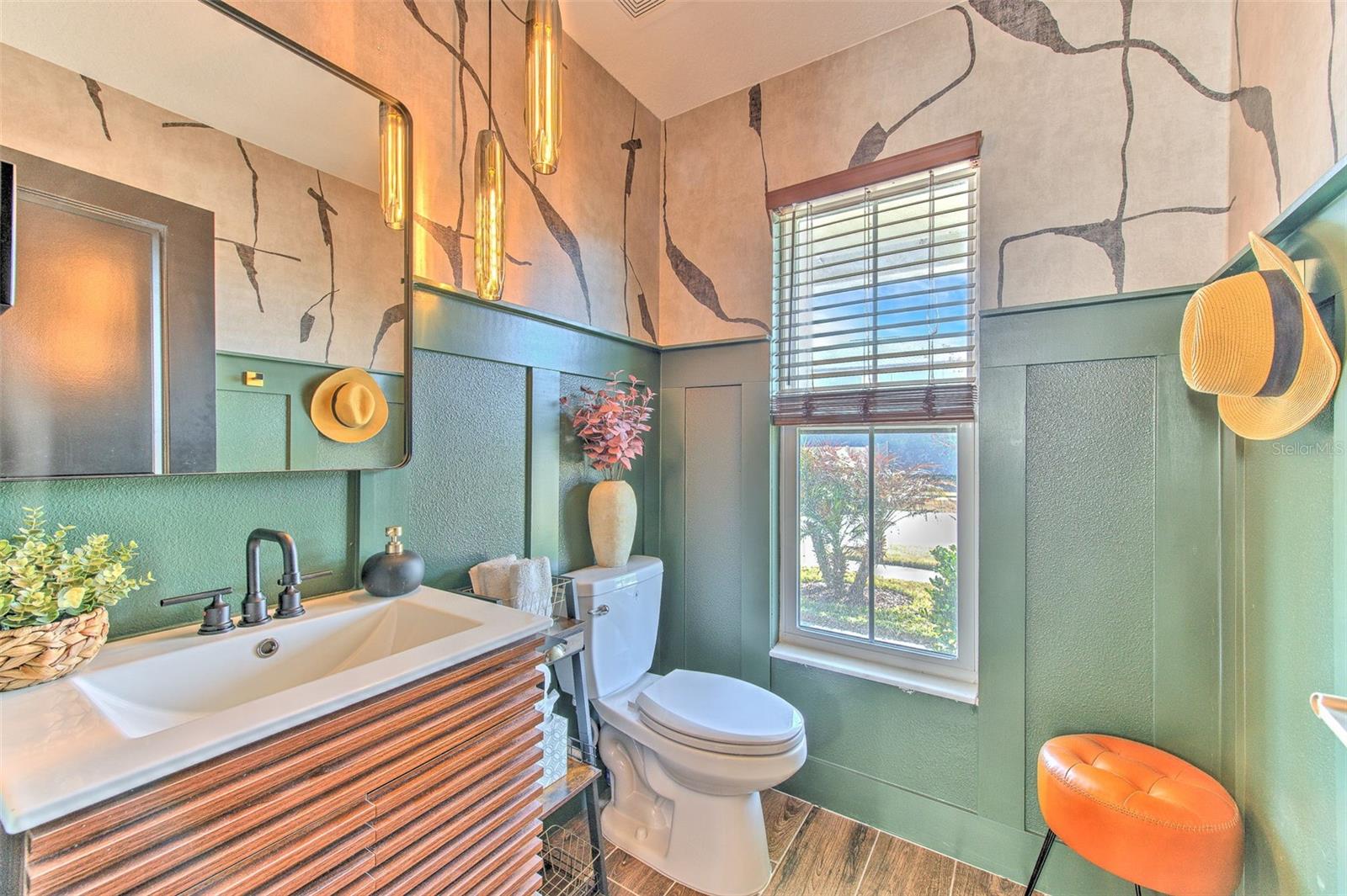 Downstairs Powder Room