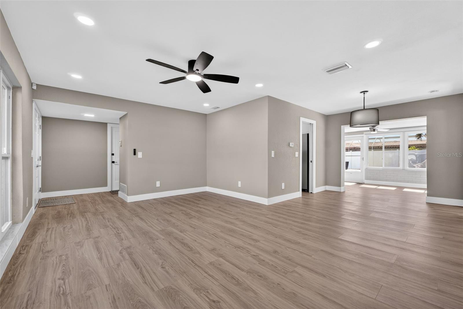 Another view of the open floor space for you to design.