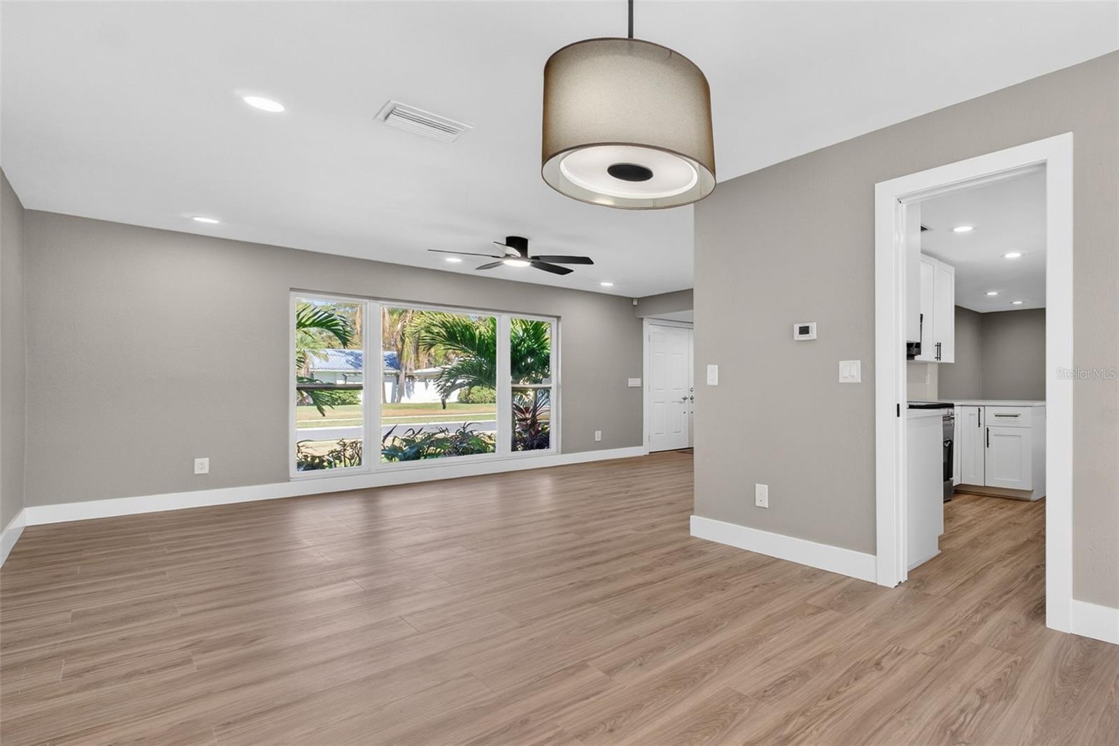 Off the kitchen , another spacious view.