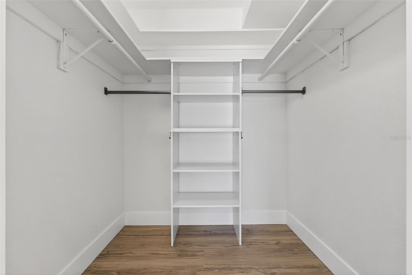 large walk in closets