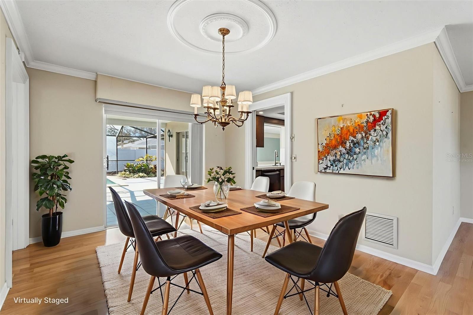Dining Room - Virtually Staged