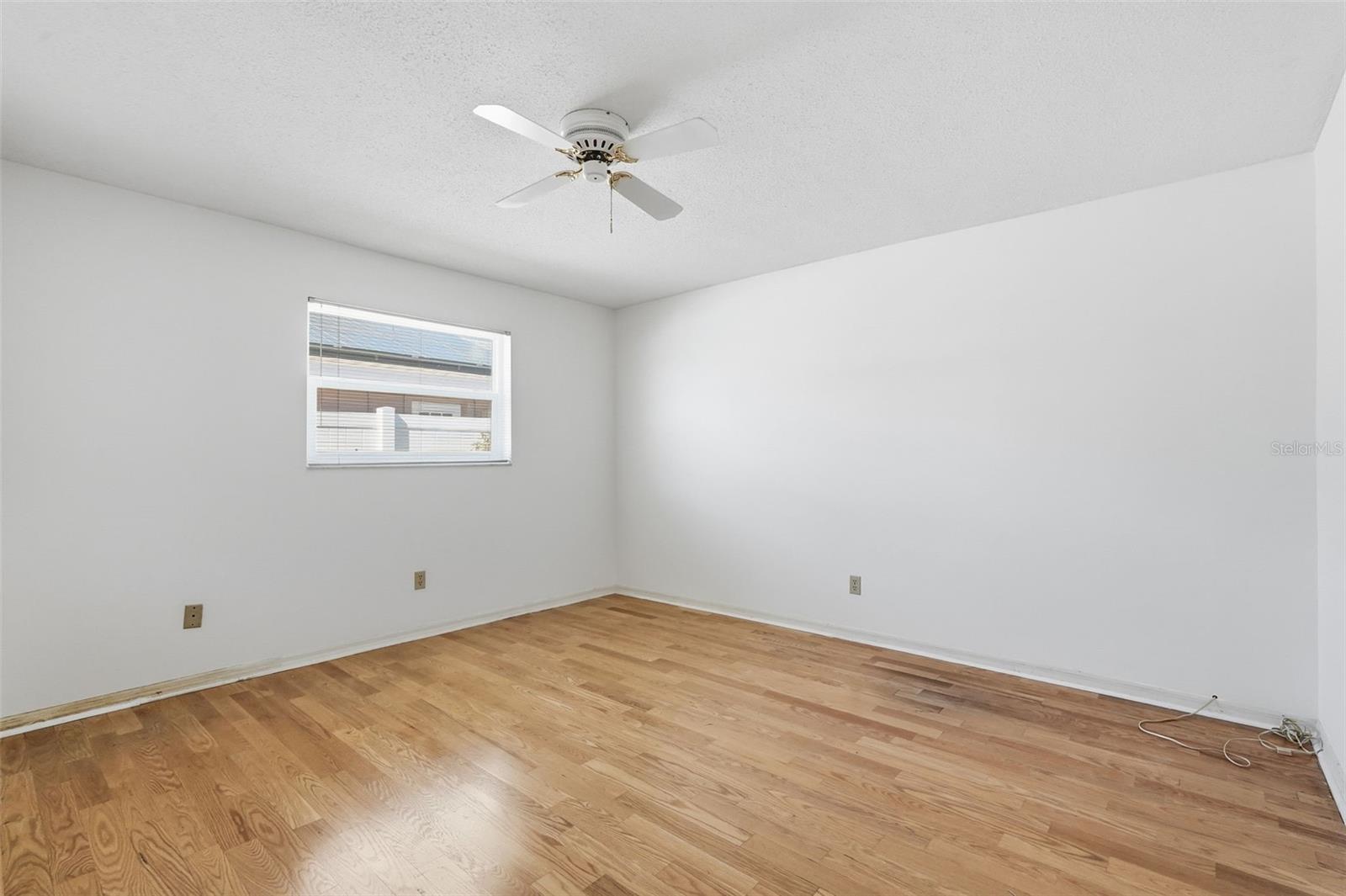 Bedroom 1 to the left when you enter hall