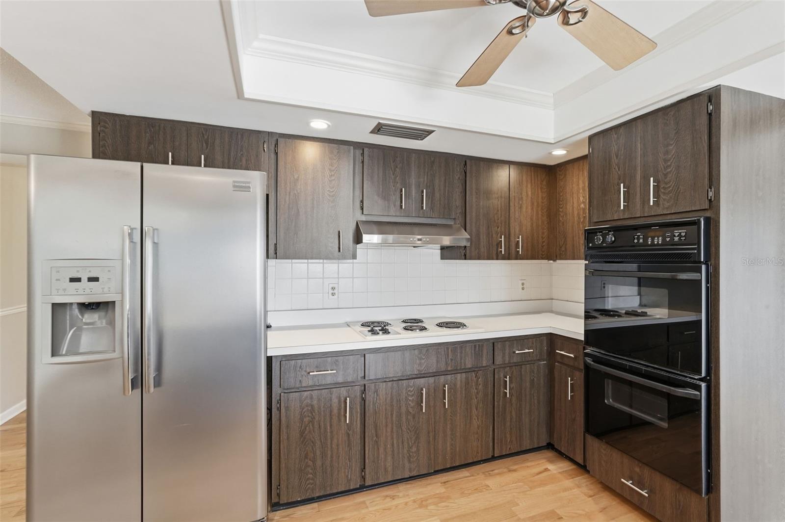 Kitchen with Double Wall Ovens