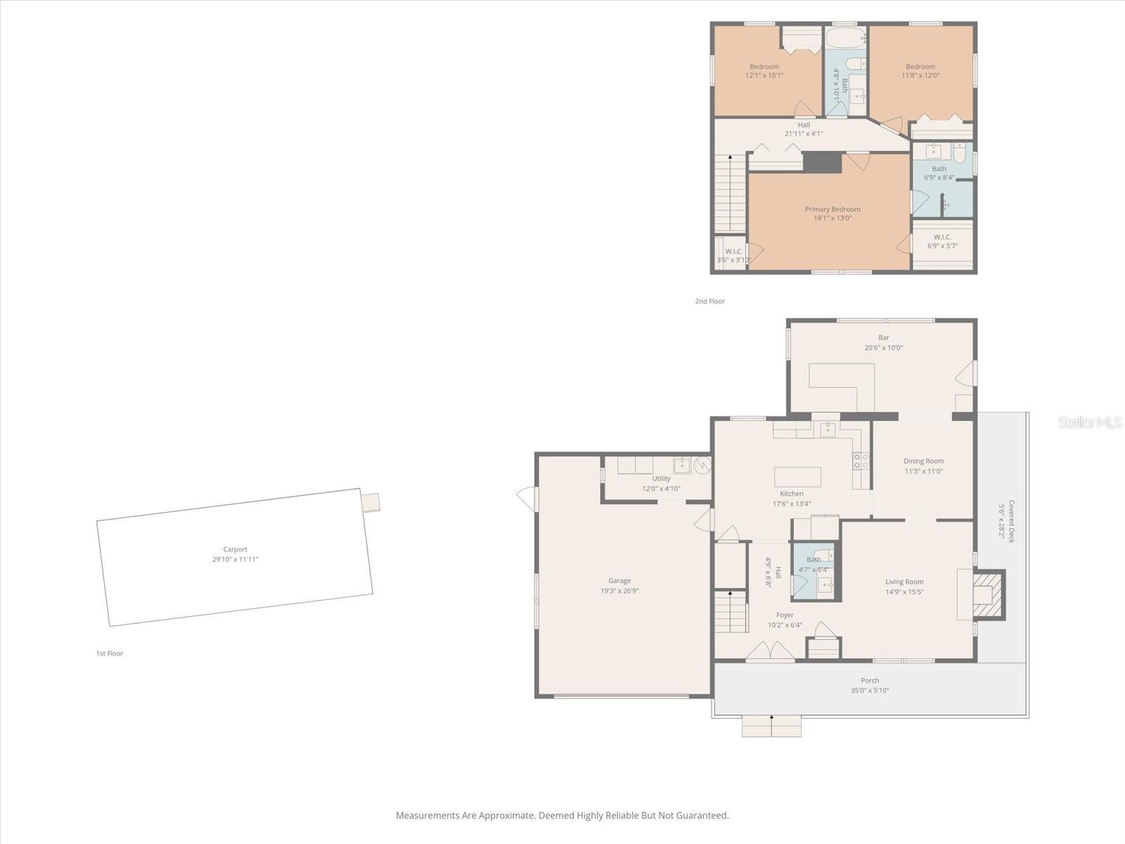 Floorplan - 2 additional carports on land