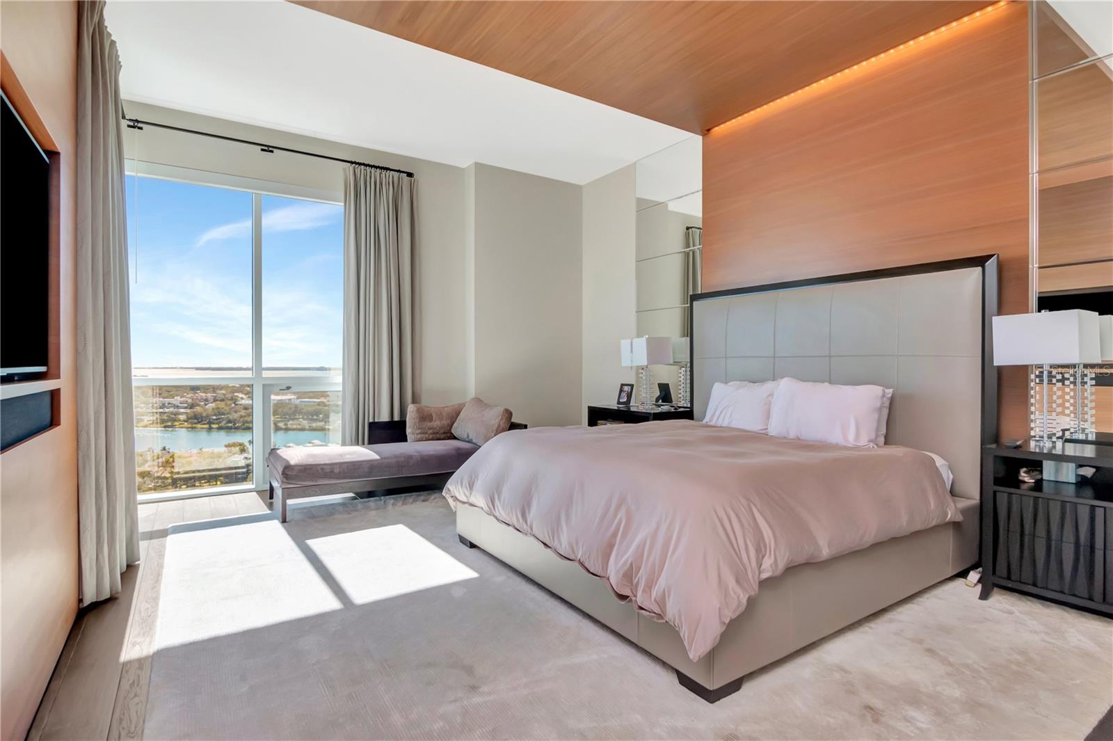 View from primary bedroom