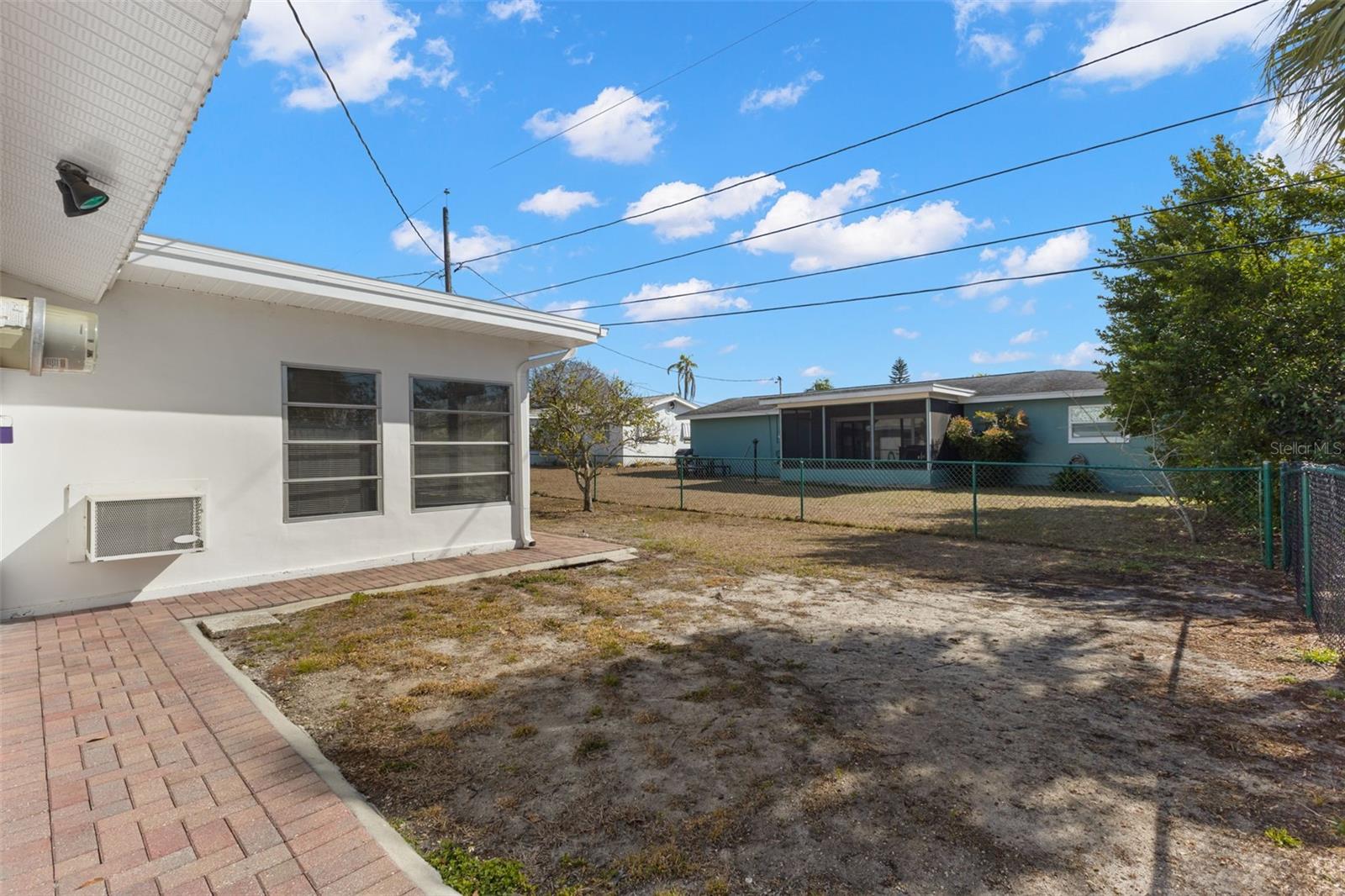 Great backyard space