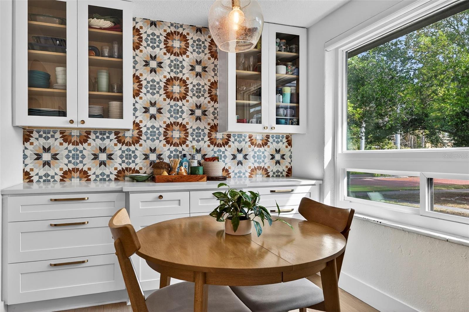 Eye Catching Tile Accent Wall