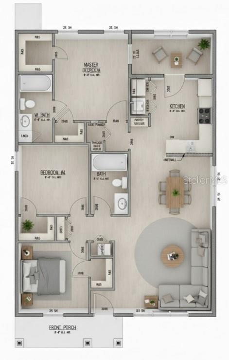 “This image is an AI-generated rendering intended to illustrate the potential finished appearance. Final construction and materials may vary