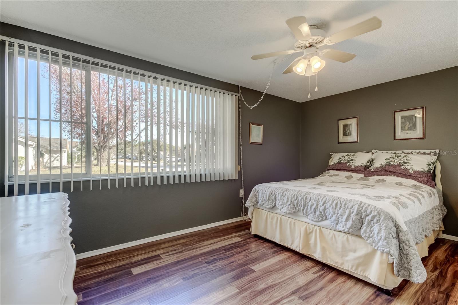 Primary Bedroom with lots of space and natural lighting