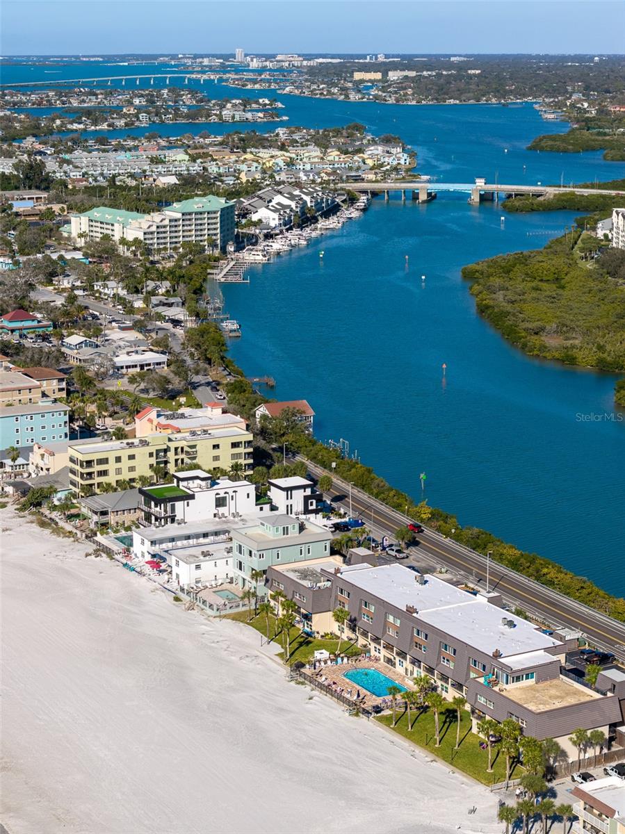 Property is located on the south end of Indian Rocks Beach with easy access to shopping, restaurants and access roads to neighboring Tampa and St Pete.