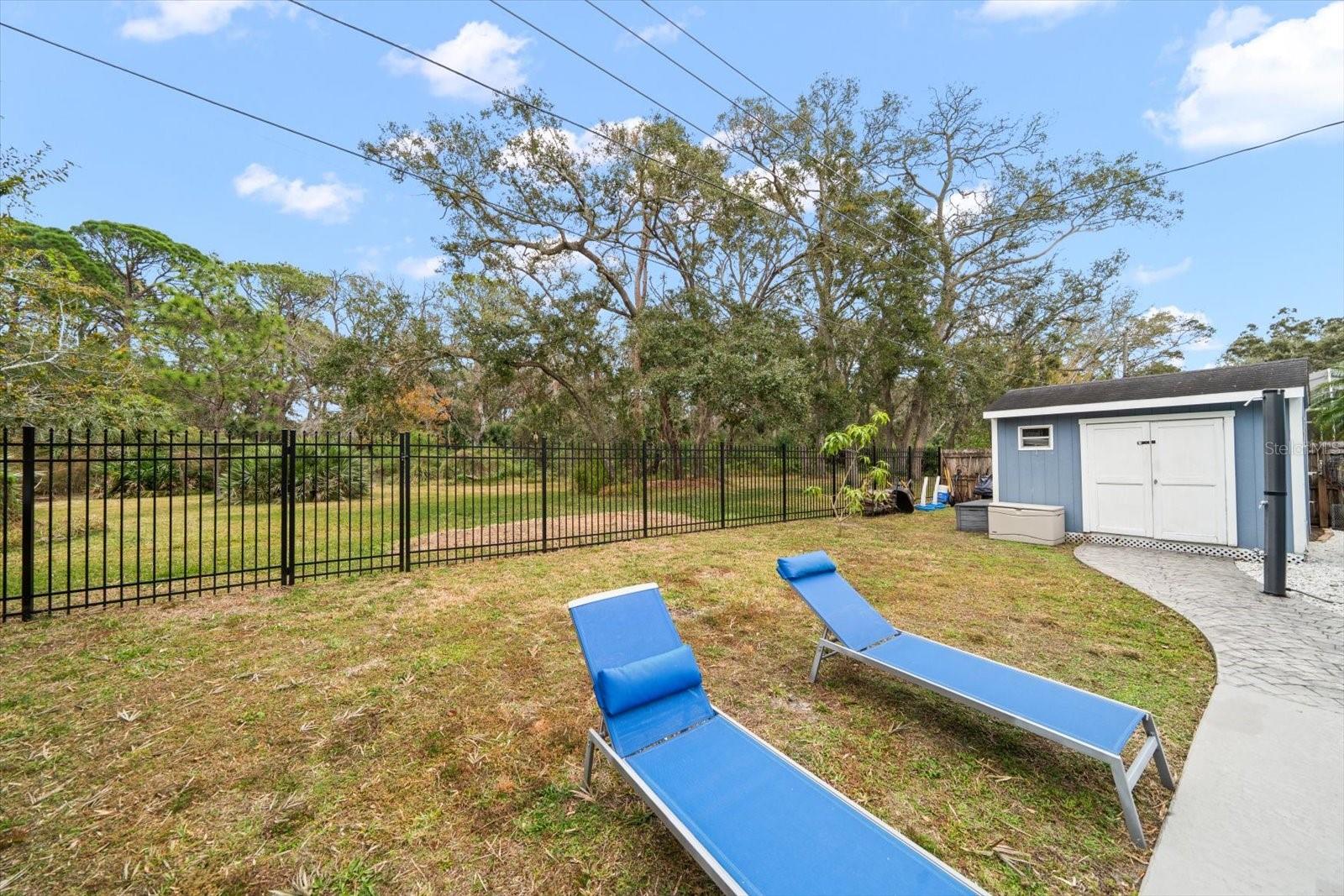 Backs to Hammock Park!