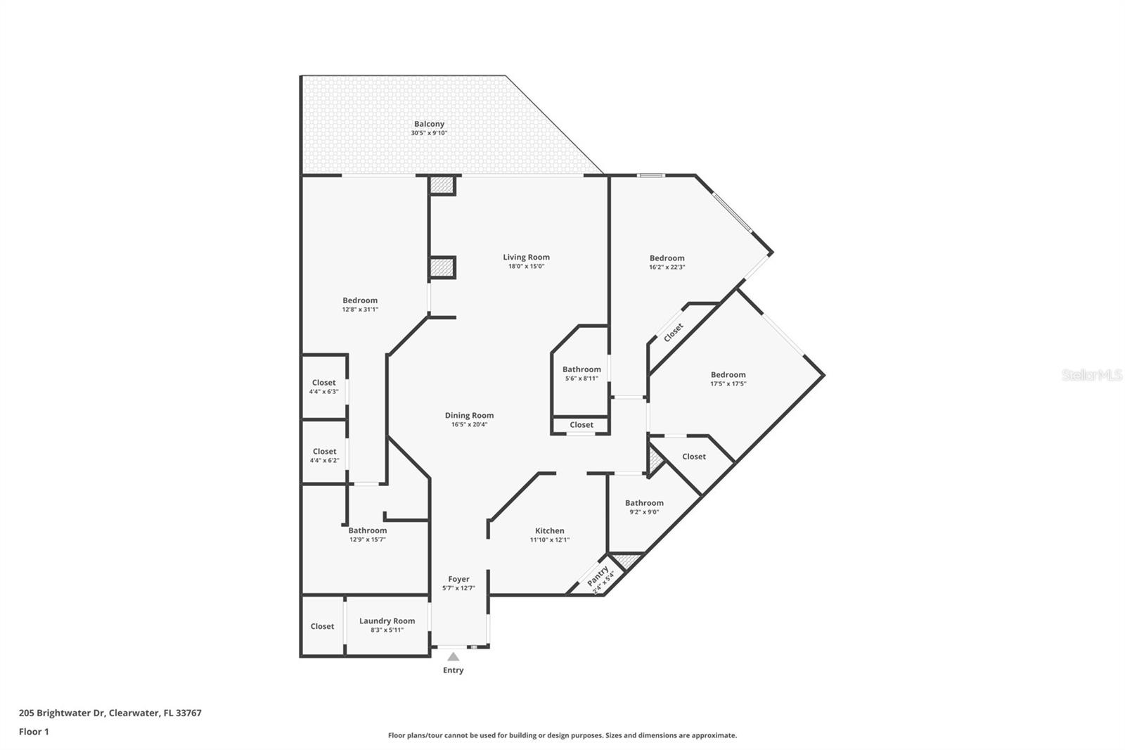 Floor Plan for the home