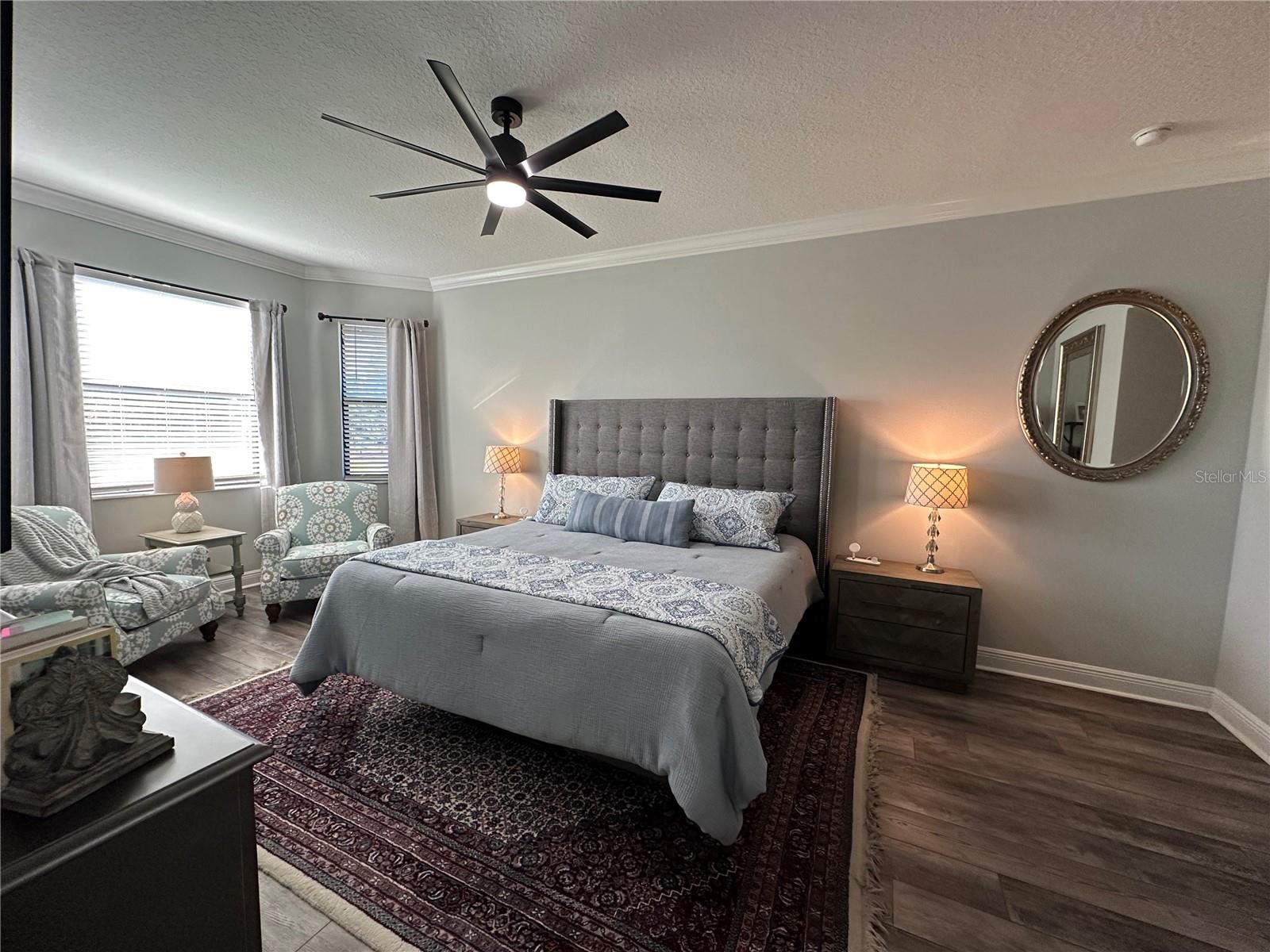 Primary Bedroom -Staged