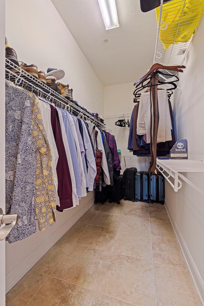 Dual Walk-In Closets