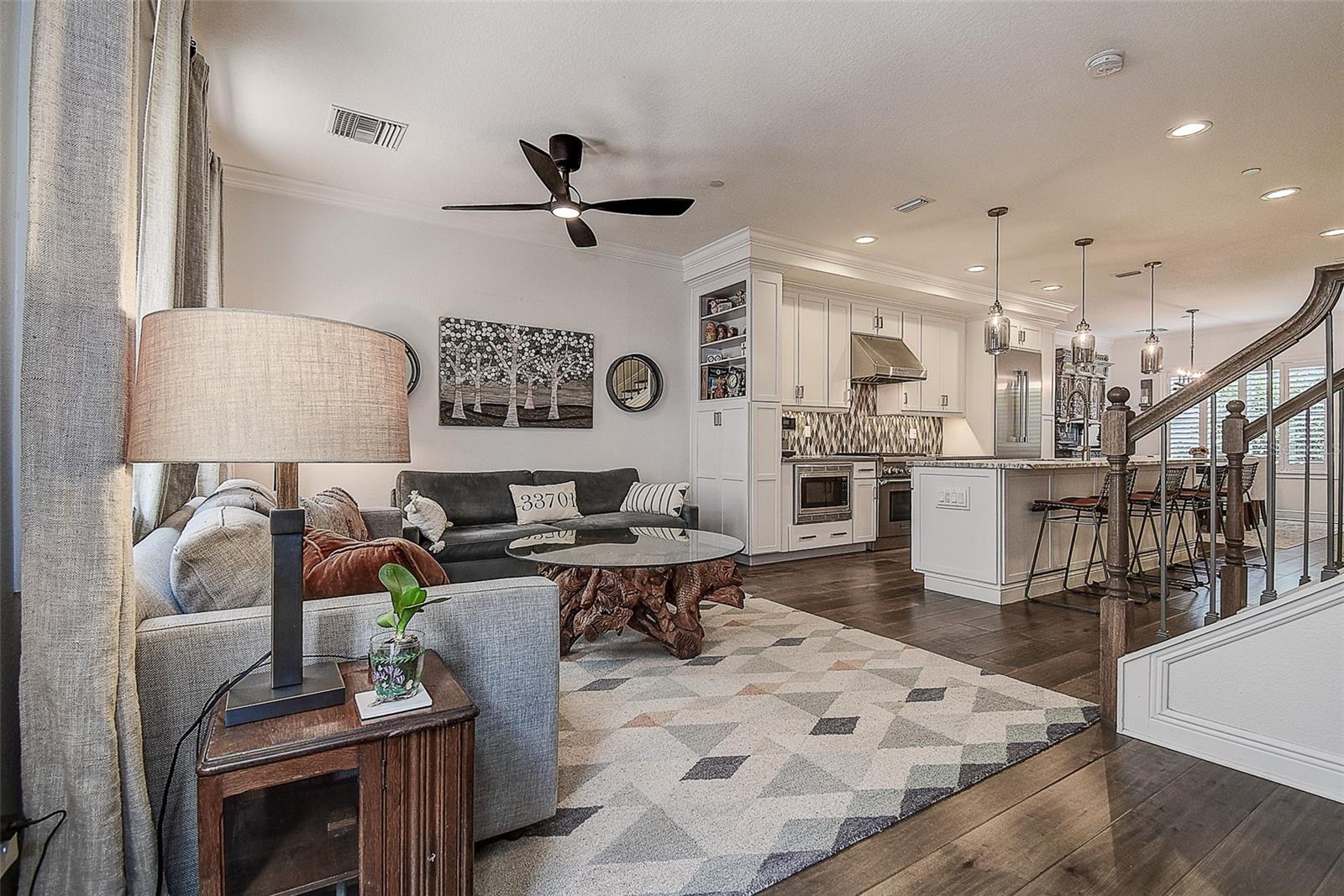 Family Room to Kitchen