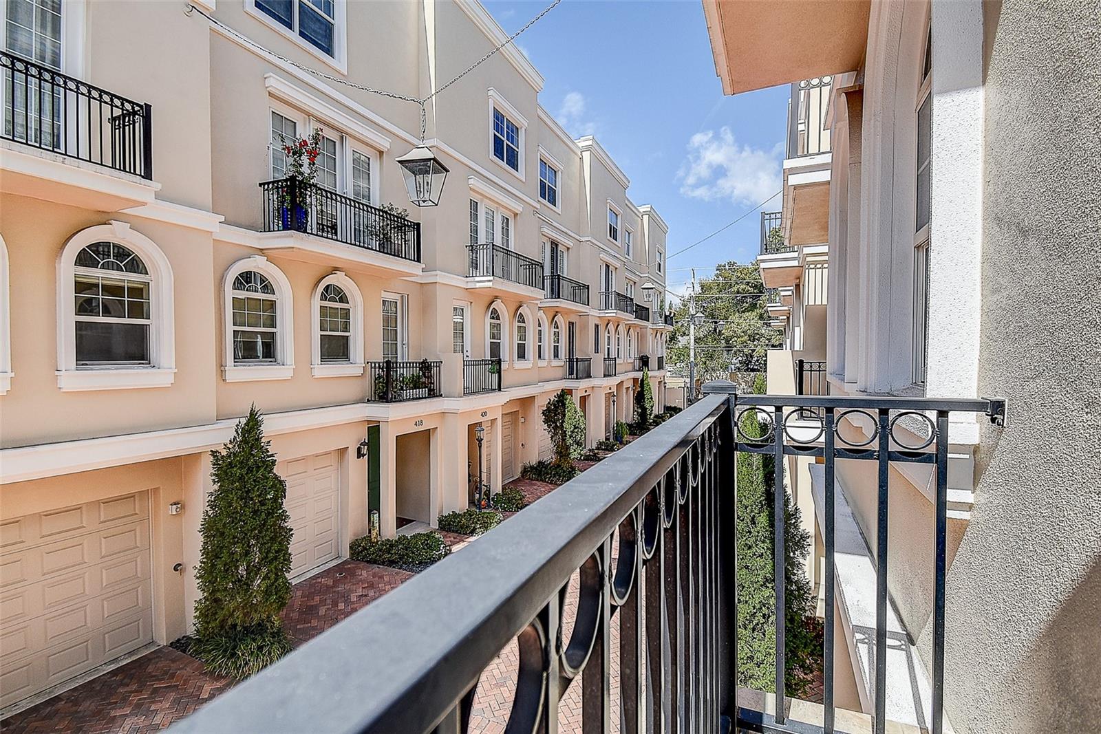 Juliet Balcony from Family Room