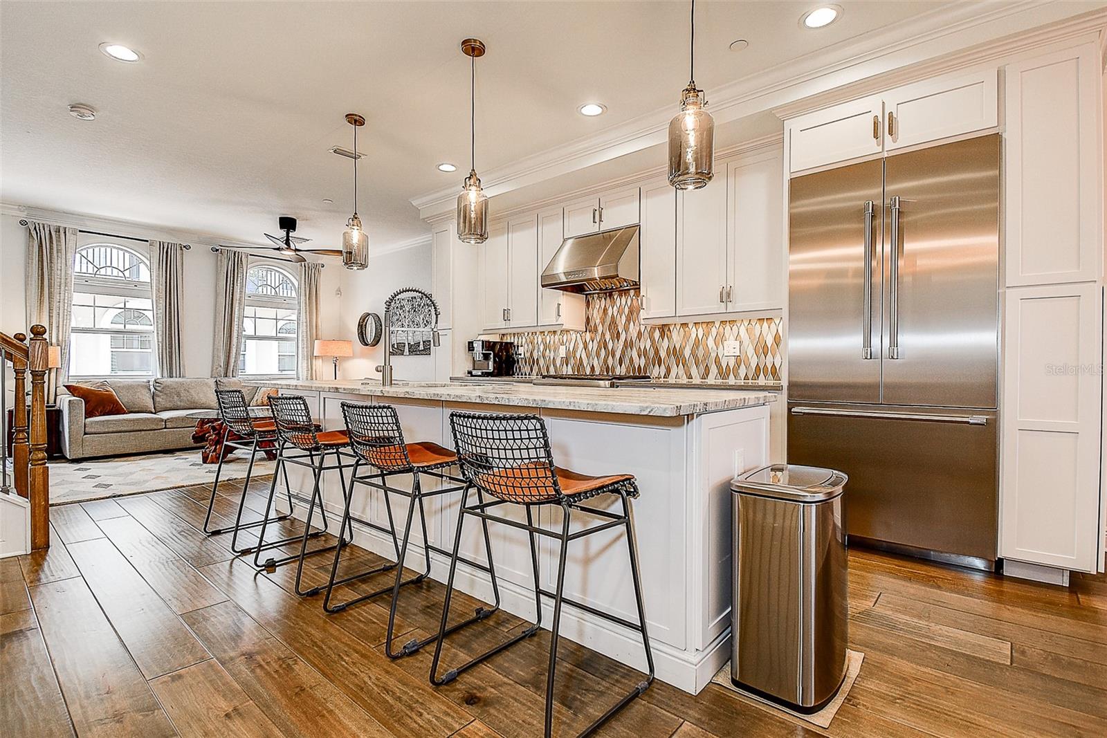 Kitchen to Family Room