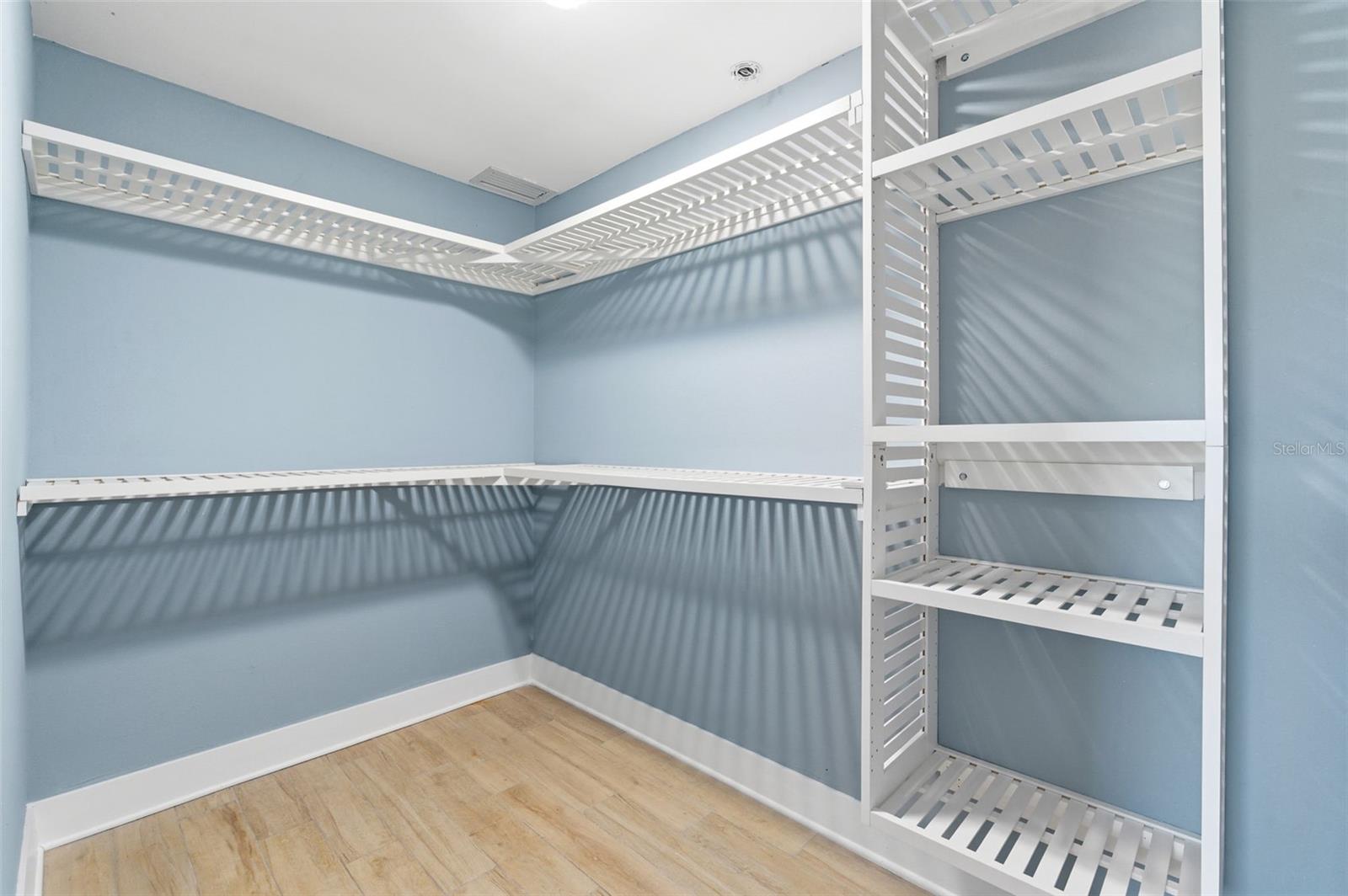 Large walk-in closet