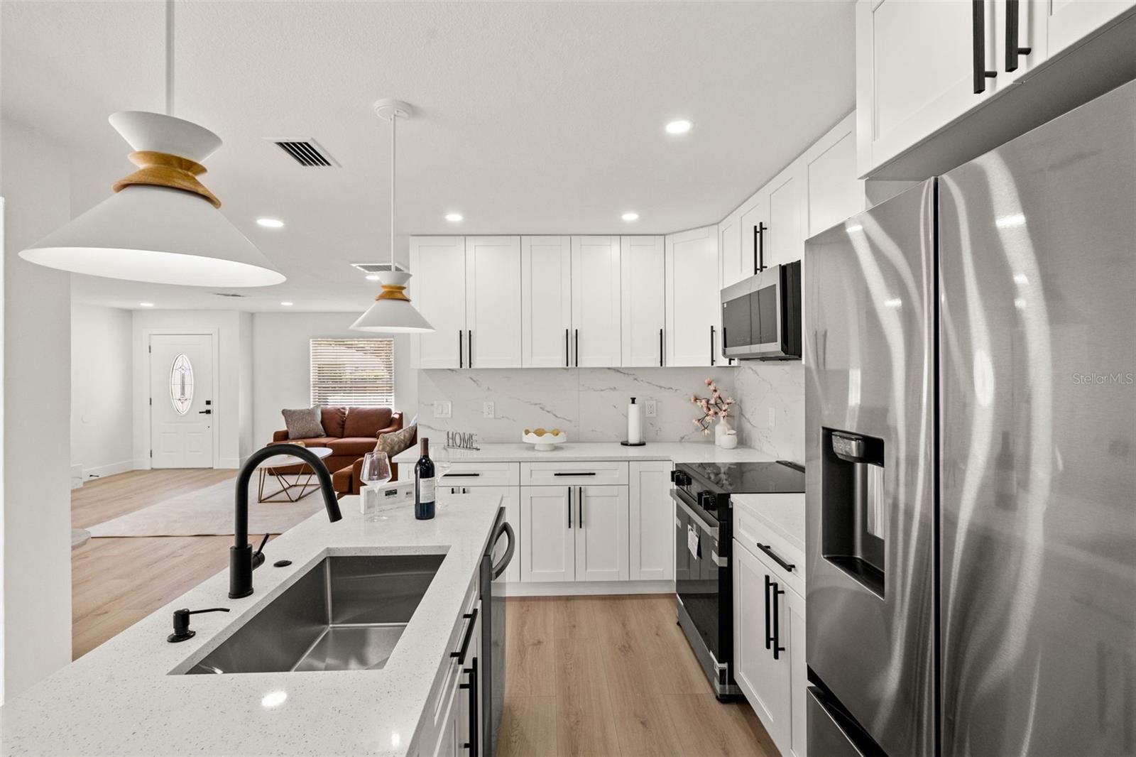 Stainless steel appliances