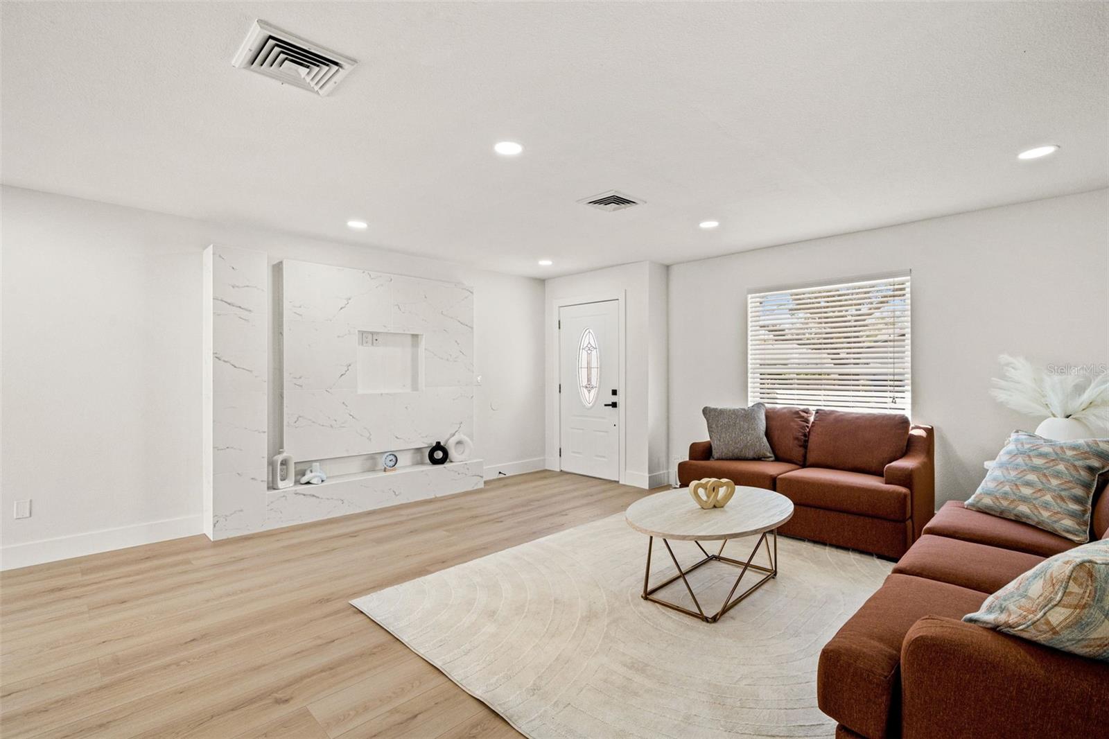 Living room build out